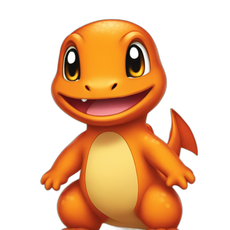 Charmander the Pokémon | AI Emoji Generator