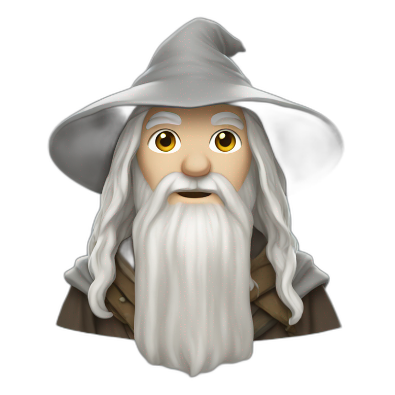 gandalf the white | AI Emoji Generator