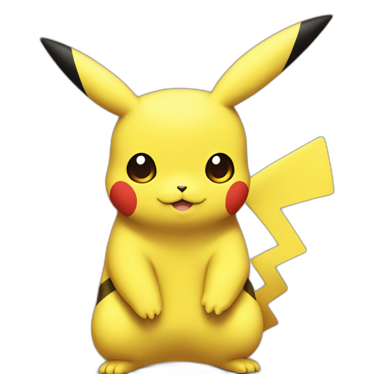 Pikachu giga chad | AI Emoji Generator