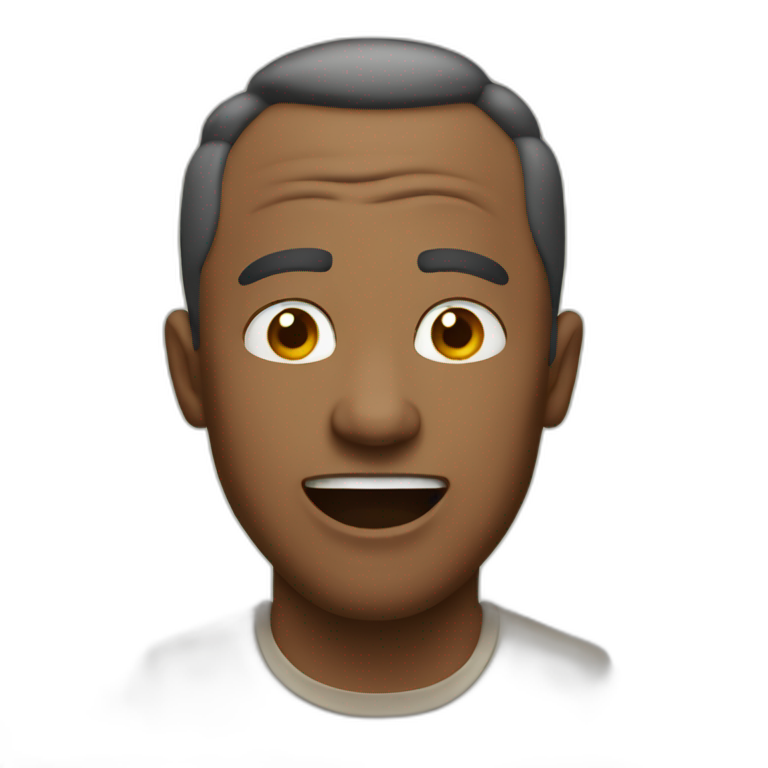 big forehead father | AI Emoji Generator