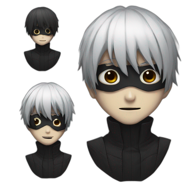 kaneki sharingan | AI Emoji Generator