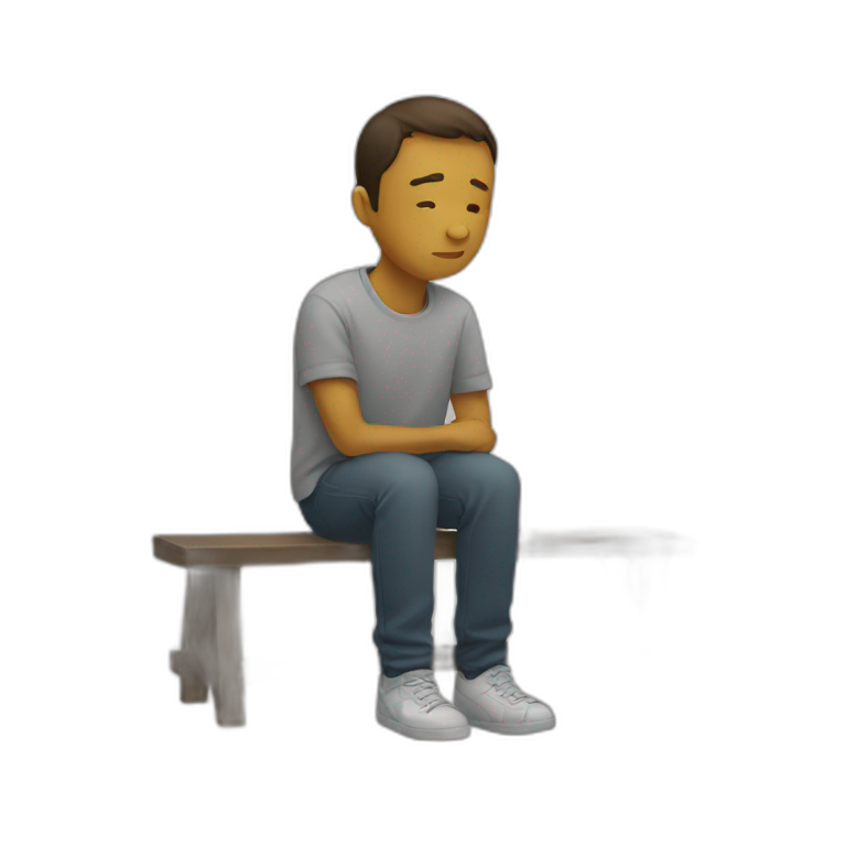 Loneliness | AI Emoji Generator