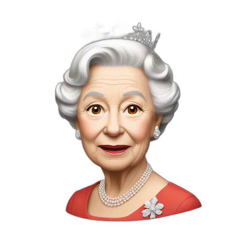 Elizabeth II | AI Emoji Generator