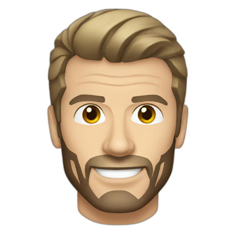 david beckham | AI Emoji Generator