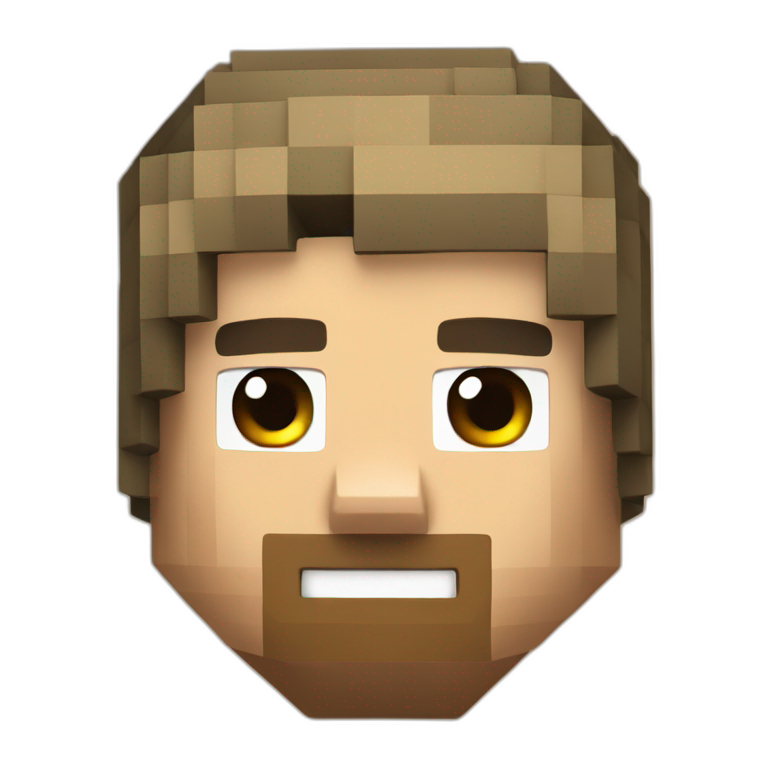 Minecraft Steve sleeping | AI Emoji Generator