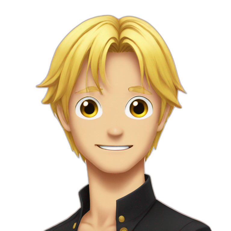 Sanji One Piece Heart Eyes | AI Emoji Generator