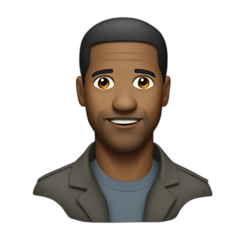 Denzel Washington | AI Emoji Generator