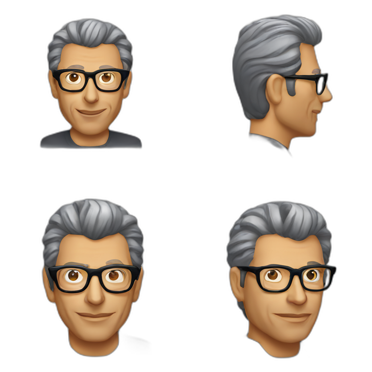 Jeff Goldblum | AI Emoji Generator