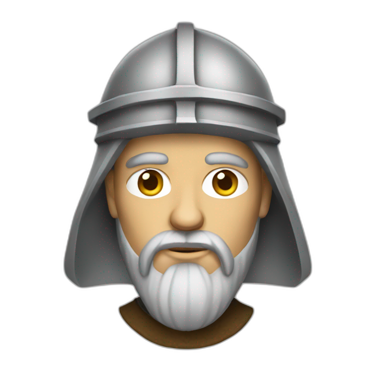 medieval architect drawing on a floor plan | AI Emoji Generator