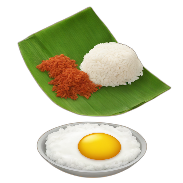 Nasi lemak | AI Emoji Generator