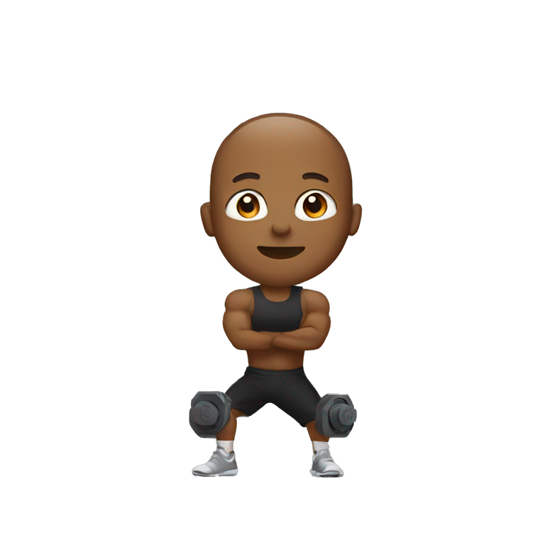 jacked gym guy | AI Emoji Generator