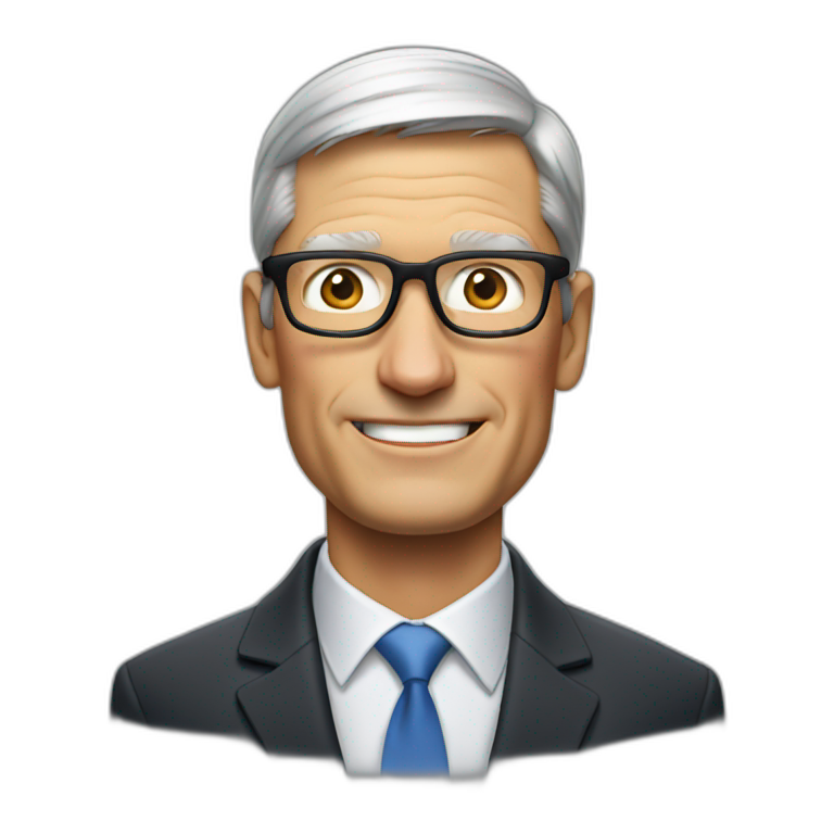 Tim cook | AI Emoji Generator