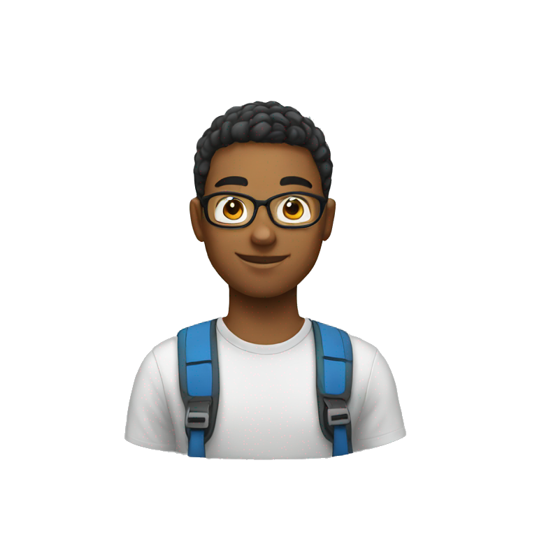 Happy Student | AI Emoji Generator