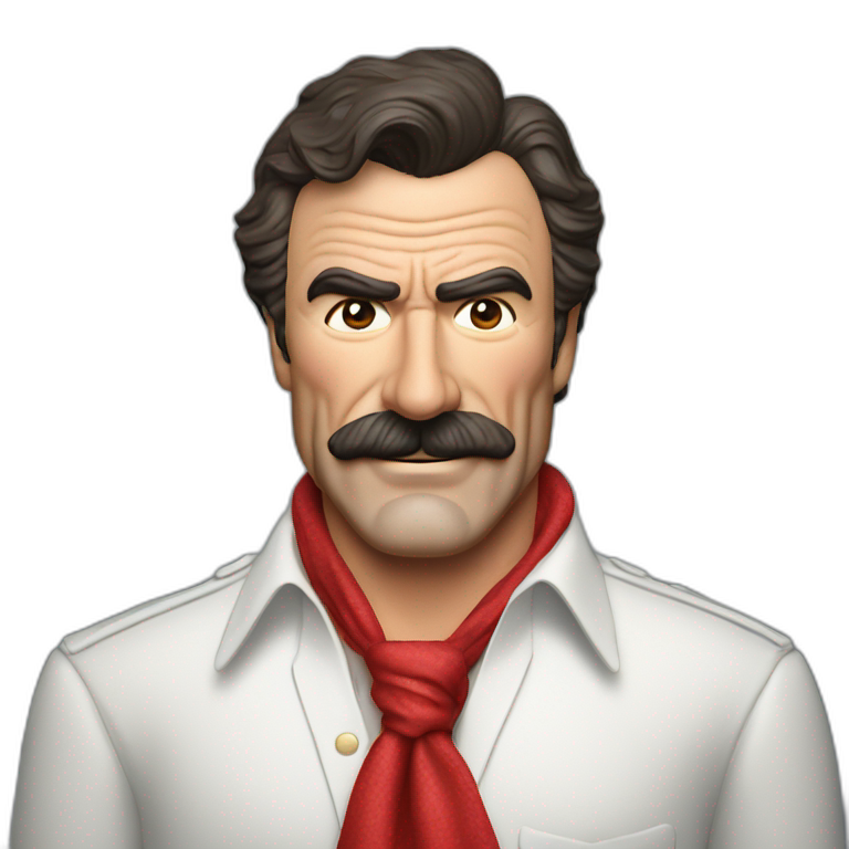 Tom selleck | AI Emoji Generator