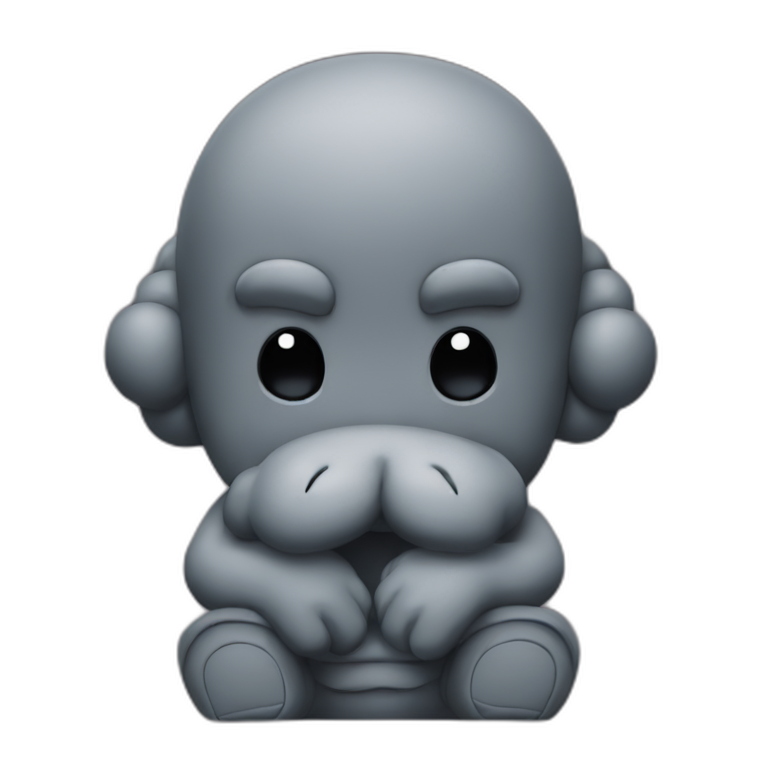 Kaws x eyes | AI Emoji Generator