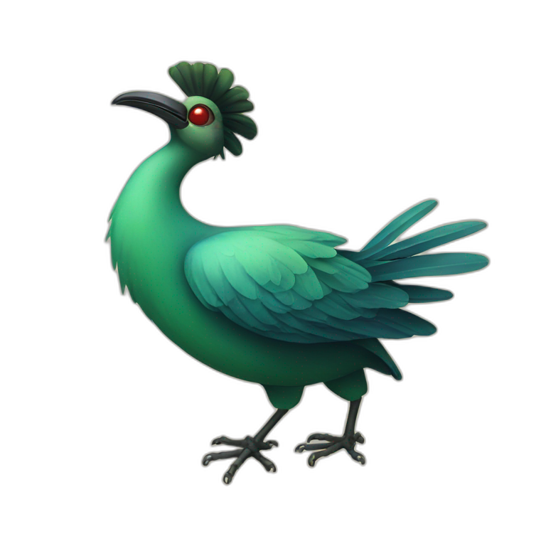 opium bird | AI Emoji Generator