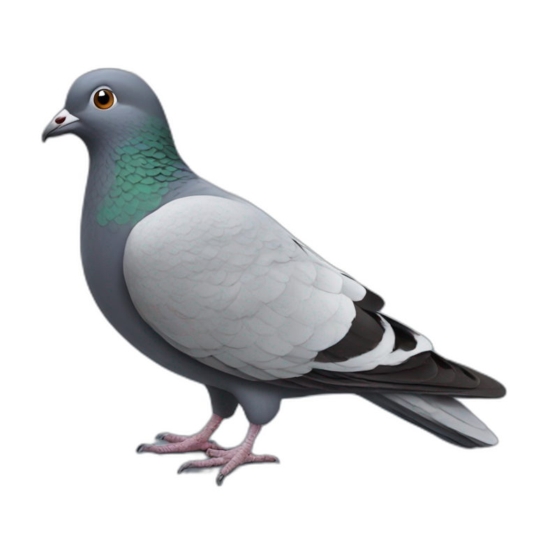 pigeon-crown | AI Emoji Generator