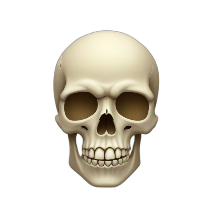 metal hand skull | AI Emoji Generator