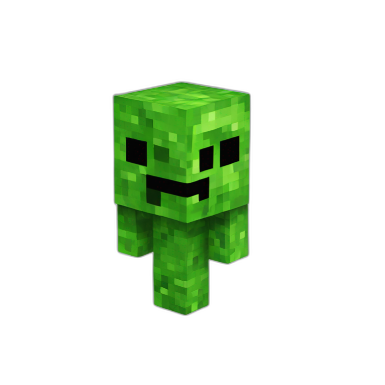 A Minecraft Creeper Ai Emoji Generator 6184