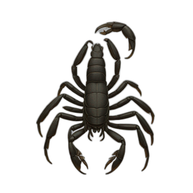 Scorpion with sunglasses | AI Emoji Generator