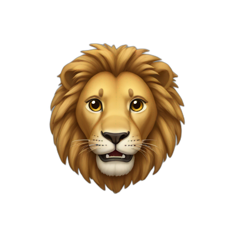 Lion | AI Emoji Generator