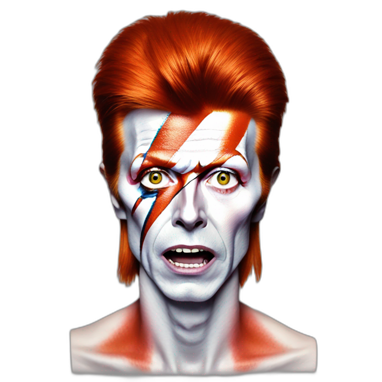 david bowie aladdin sane | AI Emoji Generator