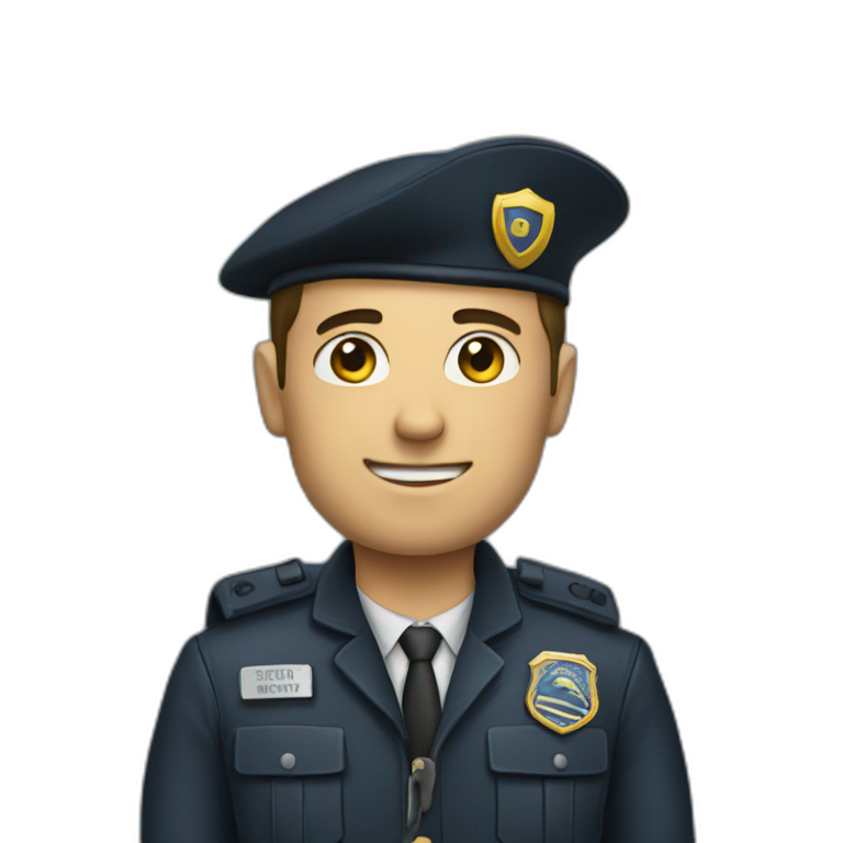 security guard | AI Emoji Generator