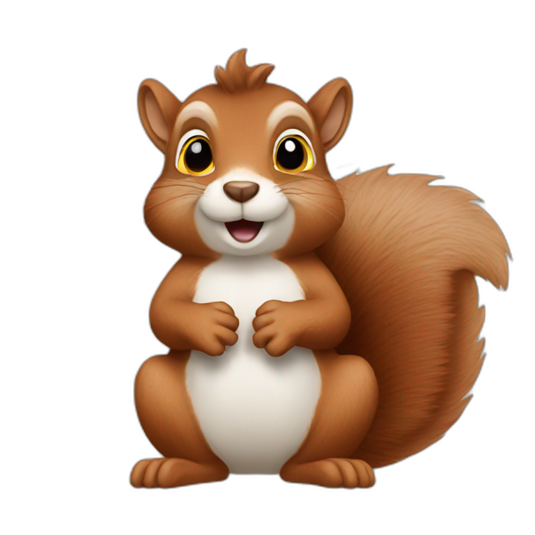 Squirrel | AI Emoji Generator