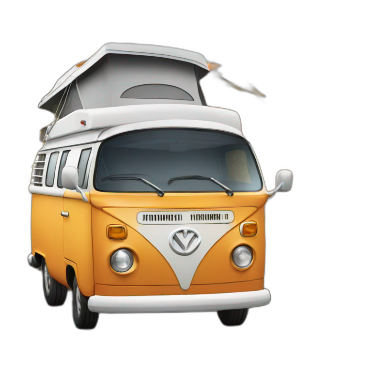 Vw camper ship | AI Emoji Generator