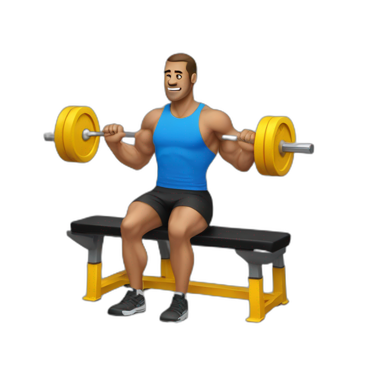 Benchpress | AI Emoji Generator