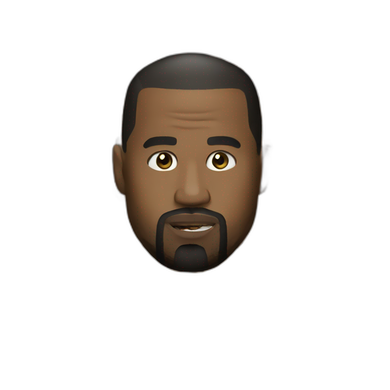 kanye west | AI Emoji Generator