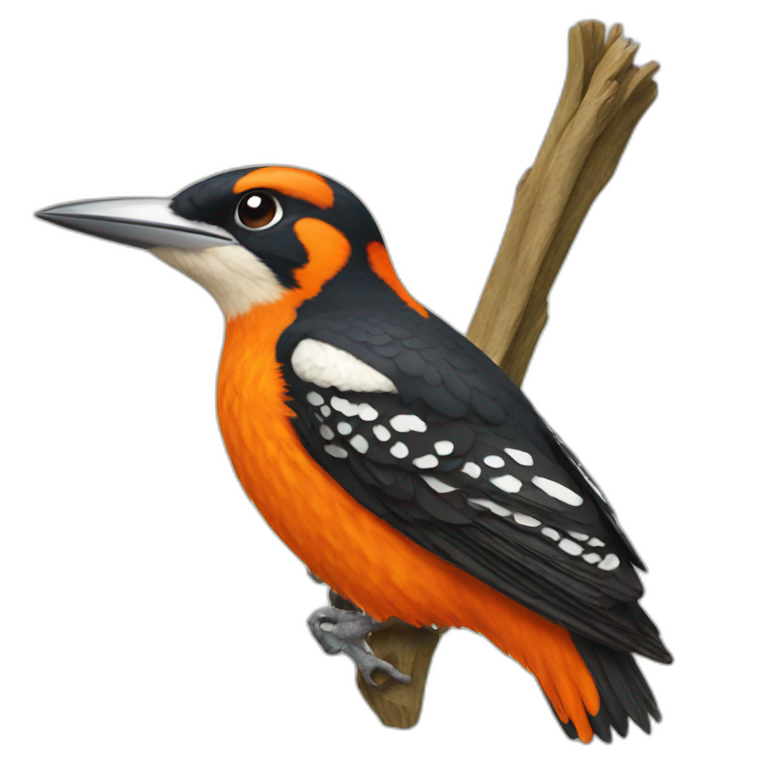 giant woodpecker | AI Emoji Generator