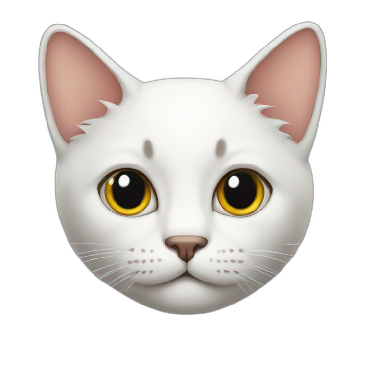 embarrased cat | AI Emoji Generator