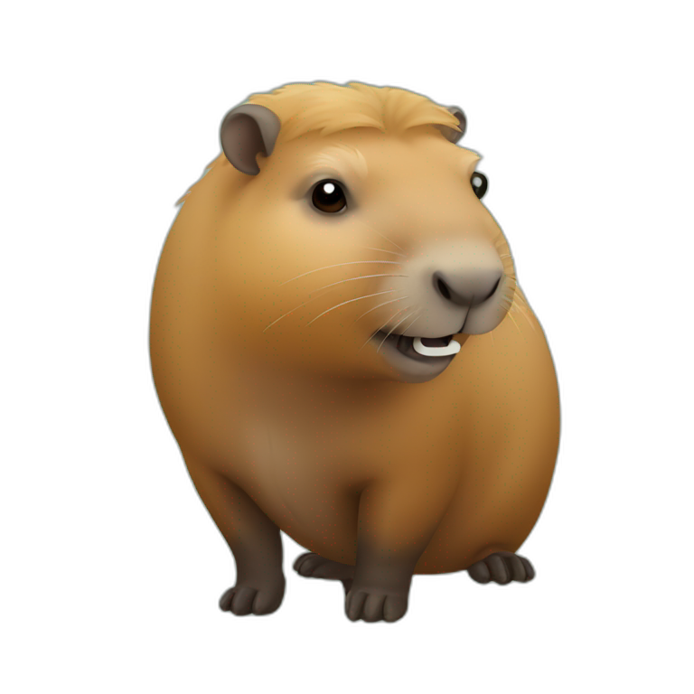 Capybara | AI Emoji Generator