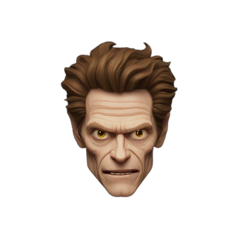 zombie william dafoe | AI Emoji Generator