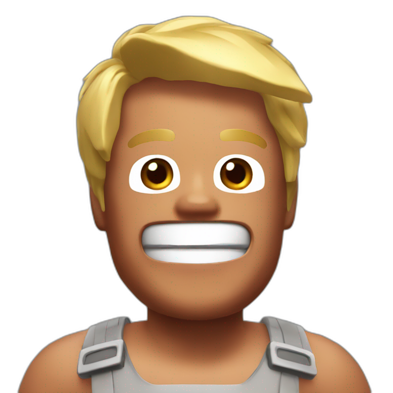 roblox bacon hair  AI Emoji Generator