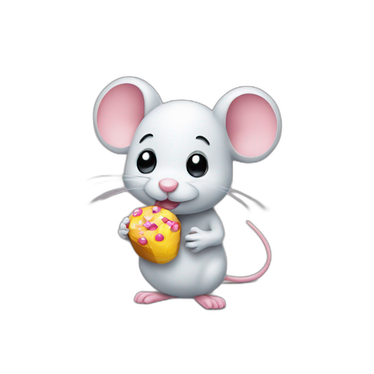 mouse holding wine  AI Emoji Generator