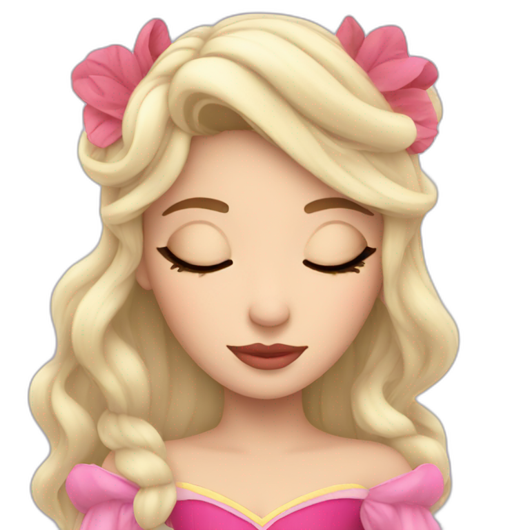 sleeping beauty | AI Emoji Generator