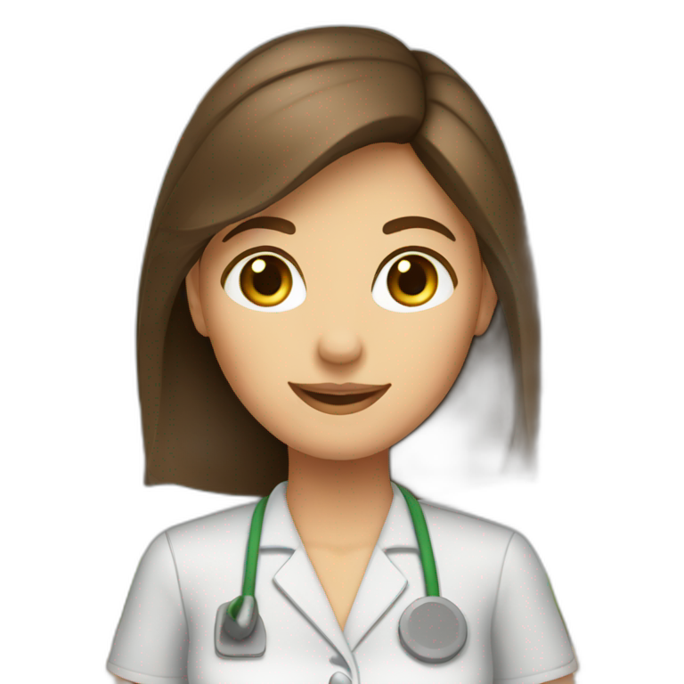 blonde female receptionist | AI Emoji Generator