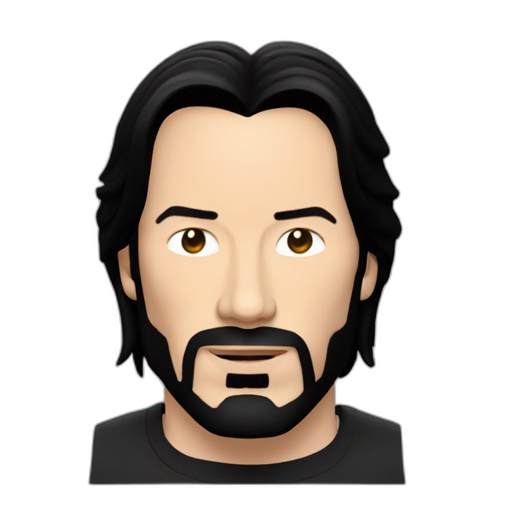 Keanu reeves | AI Emoji Generator