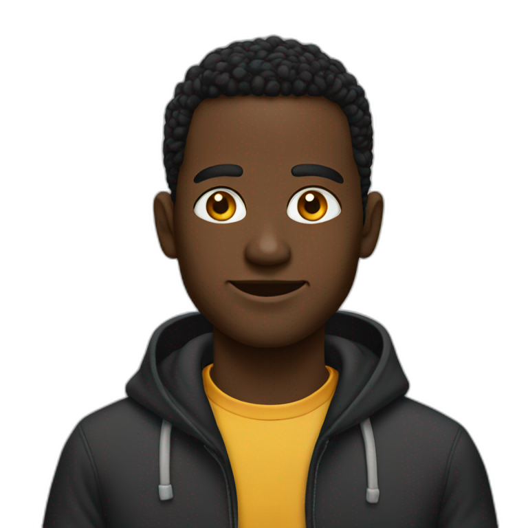 Black m | AI Emoji Generator