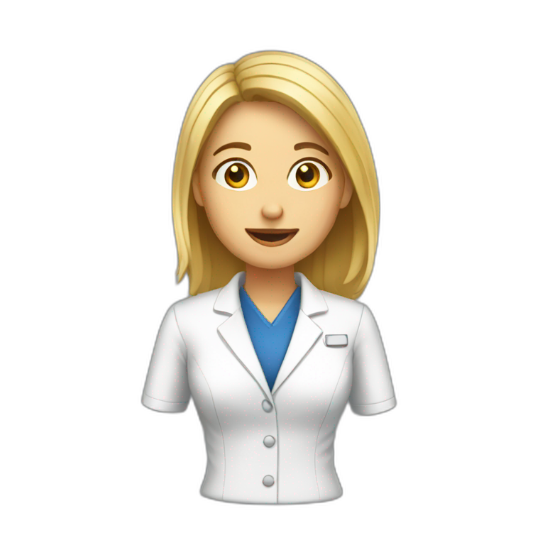 recepcionista | AI Emoji Generator