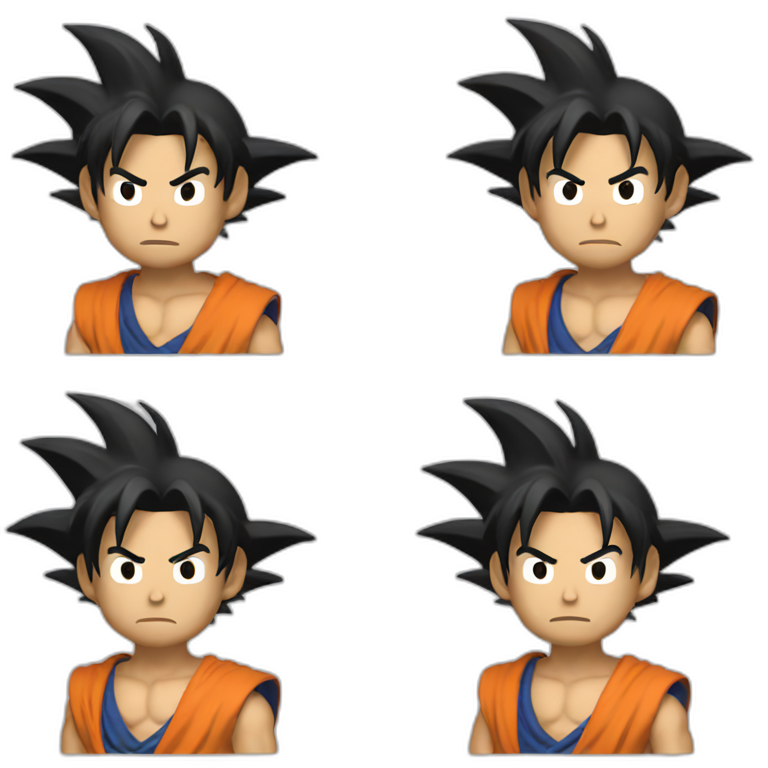 goku doing programming | AI Emoji Generator