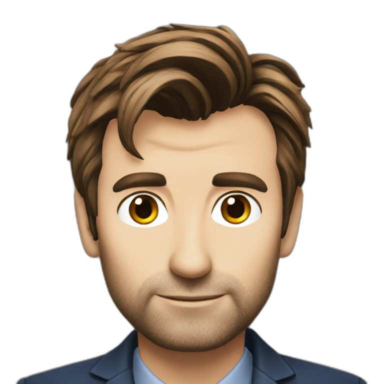 David Tennant doctor who | AI Emoji Generator