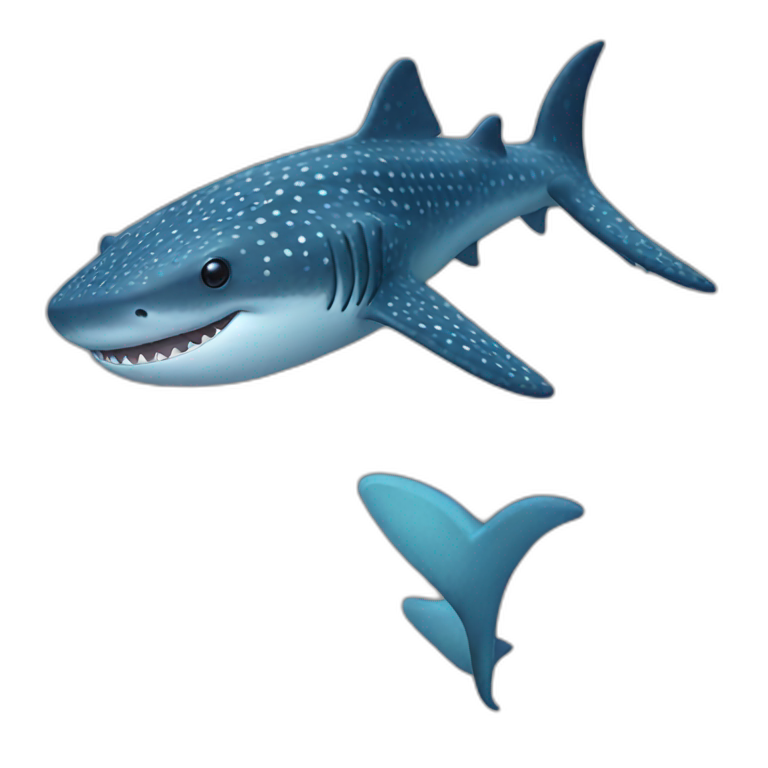 Whale shark | AI Emoji Generator