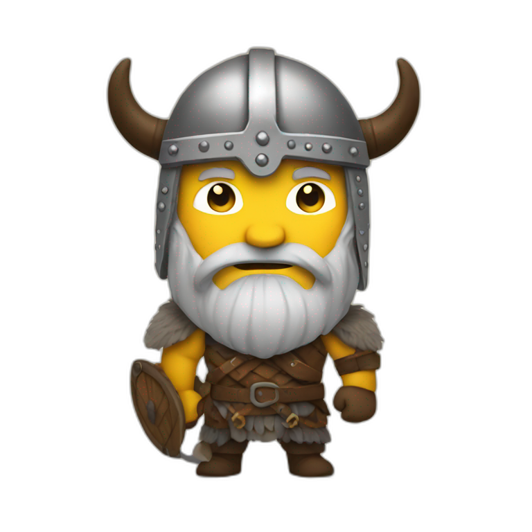 Viking bjorn | AI Emoji Generator