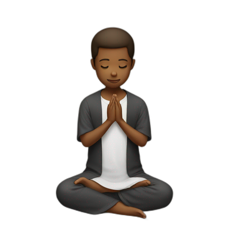 animal praying | AI Emoji Generator