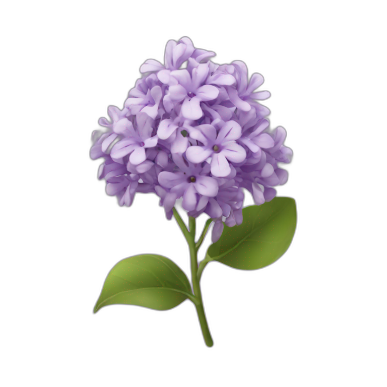 lilac shrub | AI Emoji Generator