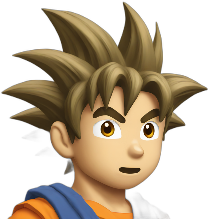 goku doing programming | AI Emoji Generator