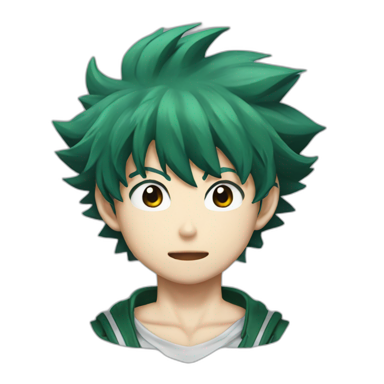 Izuku Midoriya | AI Emoji Generator